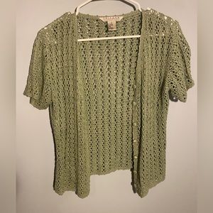 Green vintage over lay